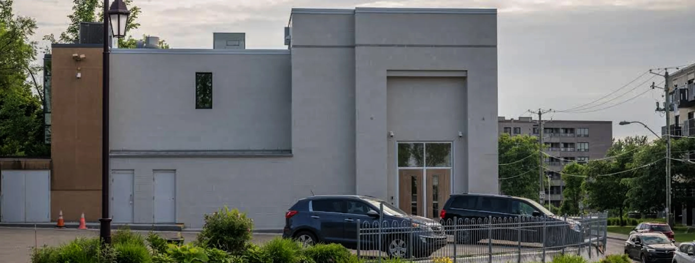 Exterior view of Centre Culturel Islamique de Québec Quebec City building